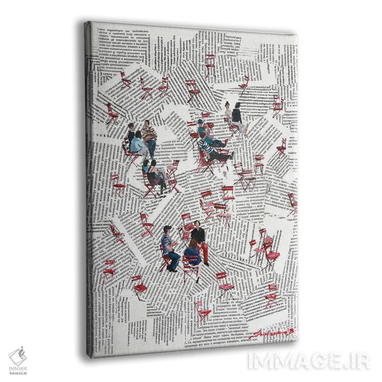 تابلو گرینیچ ویلیج (محلهای در نیویورک) اثر بوگدان شیپتنکو - نمای پرسپکتیو محصول