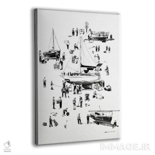 تابلو در باشگاه قایقسواری اثر بوگدان شیپتنکو - نمای پرسپکتیو محصول