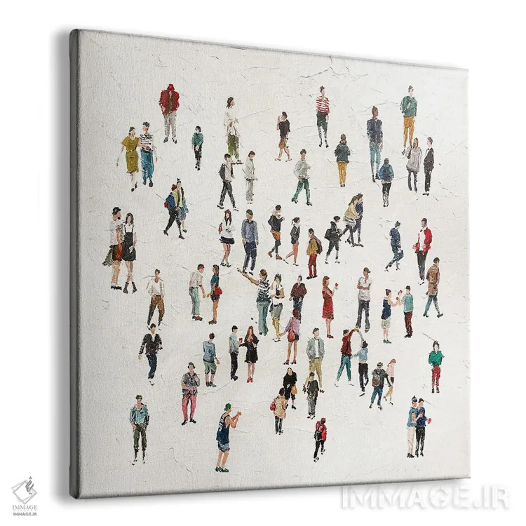 تابلو اجتماعی اثر بوگدان شیپتنکو - نمای پرسپکتیو محصول