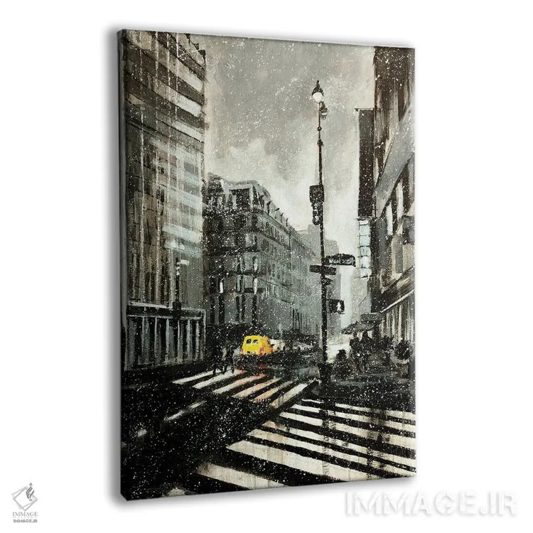 تابلو زمستان نیویورک اثر بوگدان شیپتنکو - نمای پرسپکتیو محصول