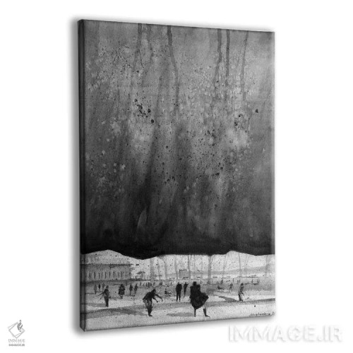 تابلو زیر یک چتر اثر بوگدان شیپتنکو - نمای پرسپکتیو محصول