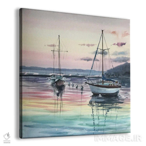 تابلو غروب آفتاب اثر بوگدان شیپتنکو - نمای پرسپکتیو محصول