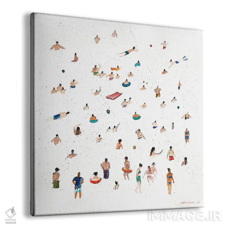 تابلو فصل شنا اثر بوگدان شیپتنکو - نمای پرسپکتیو محصول