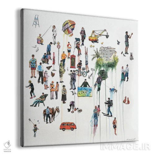 تابلو یگانگی اثر بوگدان شیپتنکو - نمای پرسپکتیو محصول