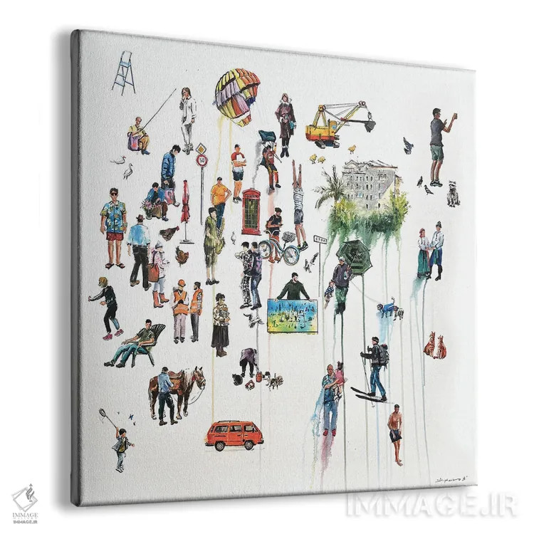 تابلو یگانگی اثر بوگدان شیپتنکو - نمای پرسپکتیو محصول