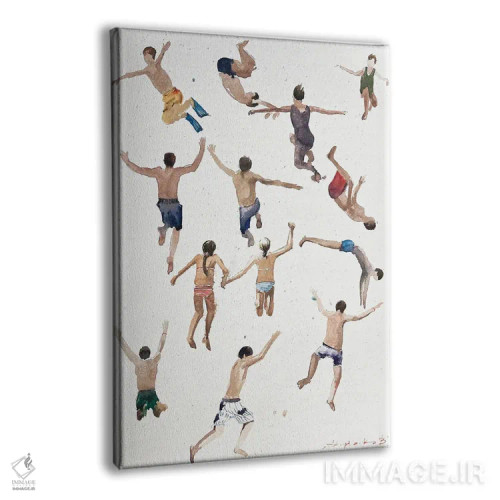 تابلو شنا اثر بوگدان شیپتنکو - نمای پرسپکتیو محصول