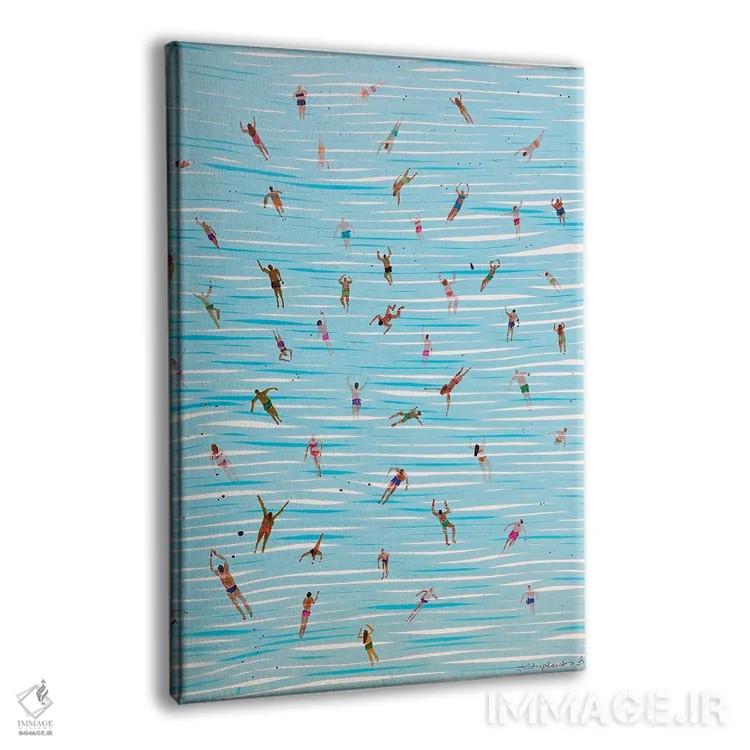 تابلو شنا کردن اثر بوگدان شیپتنکو - نمای پرسپکتیو محصول
