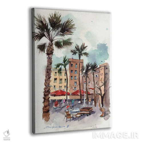 تابلو بارسلونا (اسپانیا) اثر بوگدان شیپتنکو - نمای پرسپکتیو محصول