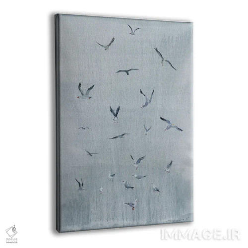 تابلو پرندهٔ مرغ دریایی اثر بوگدان شیپتنکو - نمای پرسپکتیو محصول