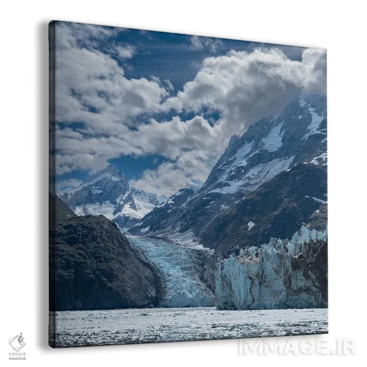 تابلو کوههای مرتفع اطراف ورودی جانز هاپکینز باعث ایجاد یخچالهای فراوانی میشوند اثر بتی سدرکوئیست - نمای پرسپکتیو محصول