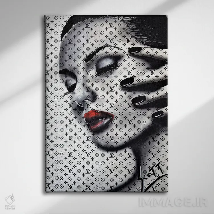 تابلو ارتباط اثر براندون اسکات - نمای روبهرو روی دیوار