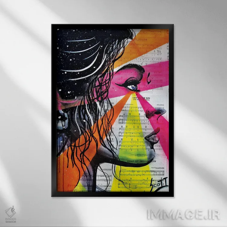 تابلو کارگردان اثر براندون اسکات - نمای قابدار مشکی