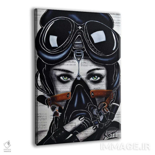 تابلو پرواز اثر براندون اسکات - نمای پرسپکتیو محصول