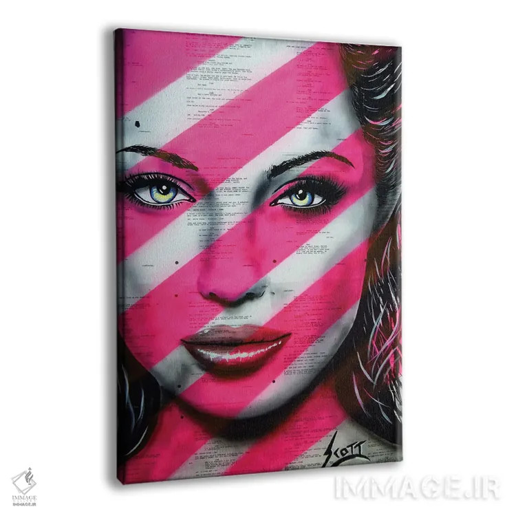 تابلو شجاع اثر براندون اسکات - نمای پرسپکتیو محصول