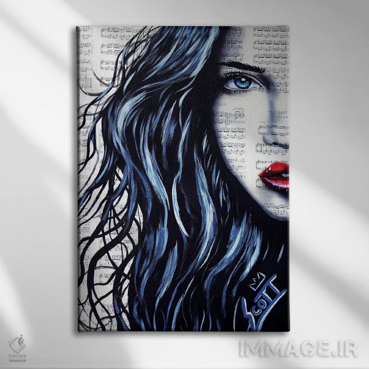 تابلو پرواز از درون اثر براندون اسکات - نمای روبهرو روی دیوار