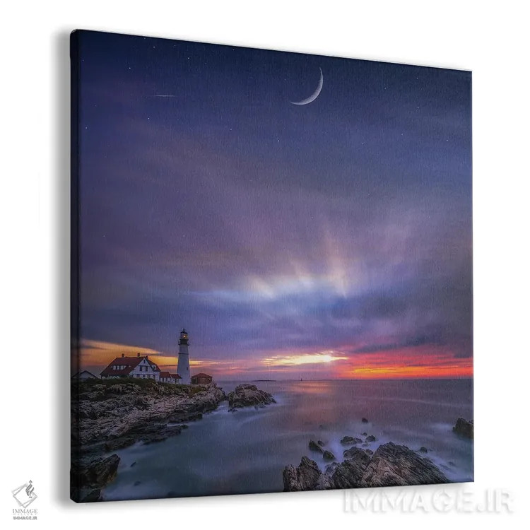 تابلو زیر ماه کیپ الیزابت اثر برنت شاونور - نمای پرسپکتیو محصول