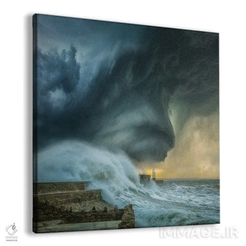تابلو پیچش در فانوس دریایی اثر برنت شاونور - نمای پرسپکتیو محصول