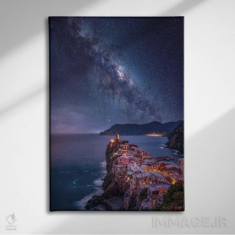 تابلو رویاهای ایتالیایی اثر برنت شاونور - نمای روبهرو روی دیوار