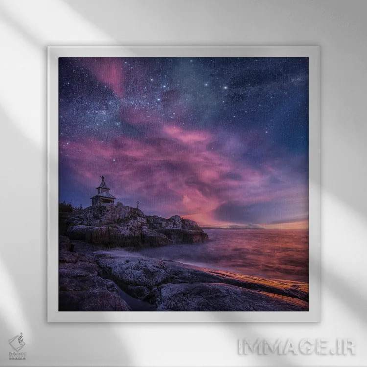 تابلو رویای روسیهای اثر برنت شاونور - نمای قابدار سفید