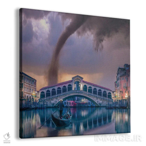 تابلو پیچش ایتالیا اثر برنت شاونور - نمای پرسپکتیو محصول