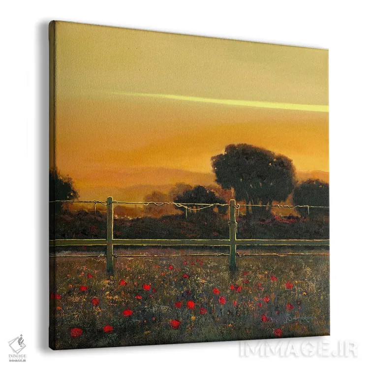 تابلو مزرعه ۲ اثر بنیتو سالمرون - نمای پرسپکتیو محصول