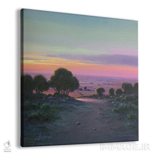 تابلو مزرعه ۱ اثر بنیتو سالمرون - نمای پرسپکتیو محصول