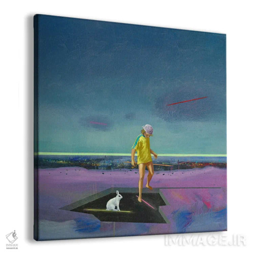 تابلو مفهومی ۹ اثر بنیتو سالمرون - نمای پرسپکتیو محصول