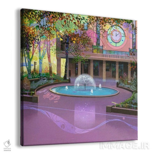 تابلو آلباسته ۲ اثر بنیتو سالمرون - نمای پرسپکتیو محصول