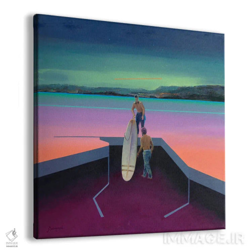 تابلو مفهومی ۸ اثر بنیتو سالمرون - نمای پرسپکتیو محصول