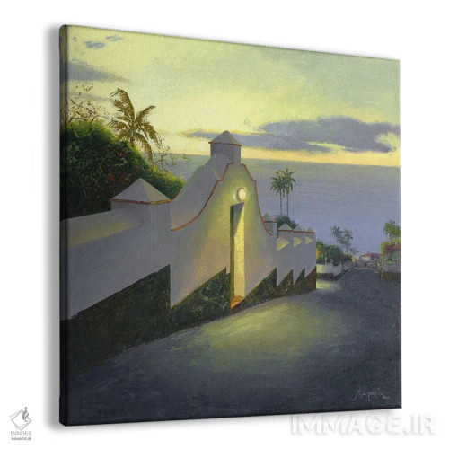 تابلو تپهٔ وییا - تنریف (جزایر قناری) اثر بنیتو سالمرون - نمای پرسپکتیو محصول