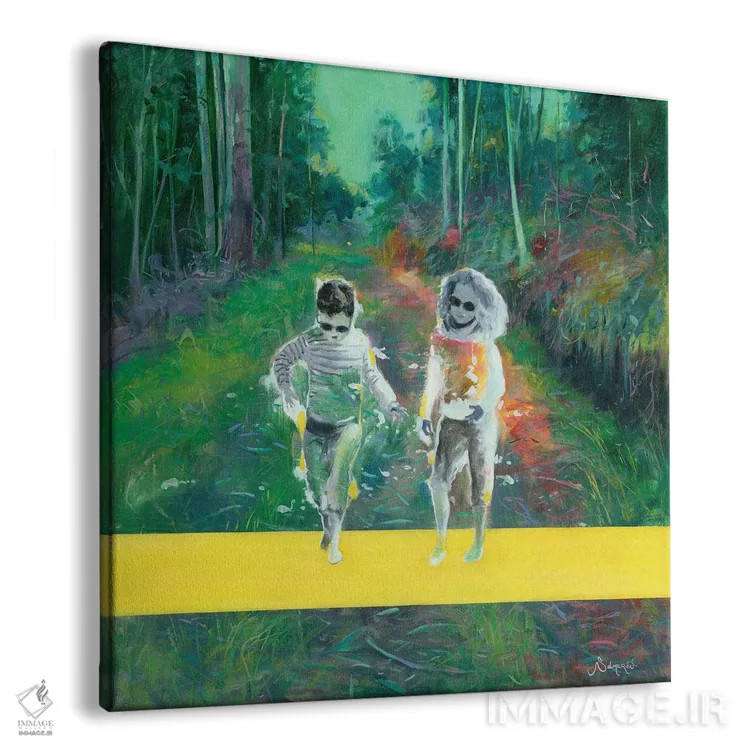 تابلو مفهومی ۶ اثر بنیتو سالمرون - نمای پرسپکتیو محصول