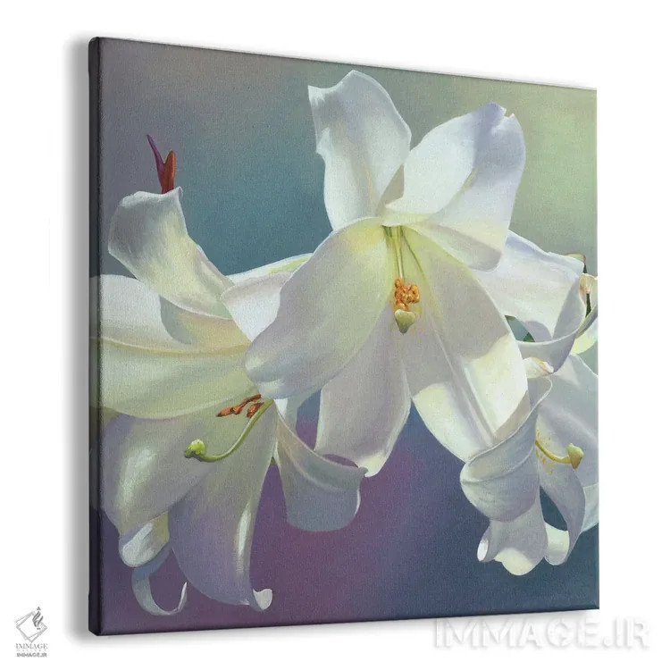 تابلو گل ۶ اثر بنیتو سالمرون - نمای پرسپکتیو محصول