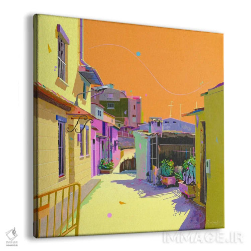 تابلو خورکرا (شهر اسپانیا) اثر بنیتو سالمرون - نمای پرسپکتیو محصول