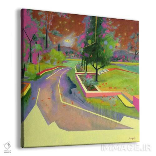 تابلو پاپ ۳ اثر بنیتو سالمرون - نمای پرسپکتیو محصول