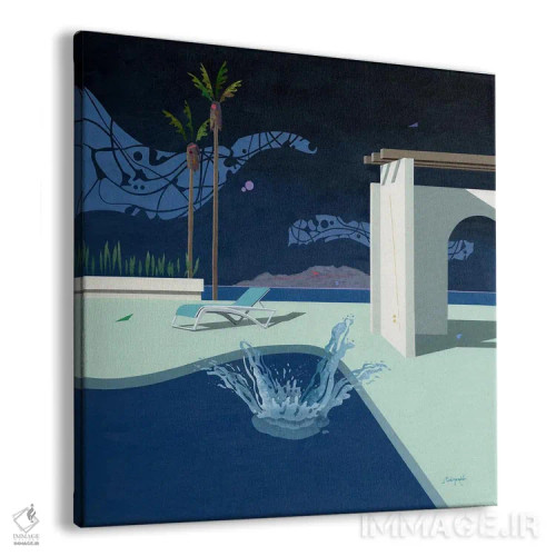 تابلو آرامش ۳ اثر بنیتو سالمرون - نمای پرسپکتیو محصول