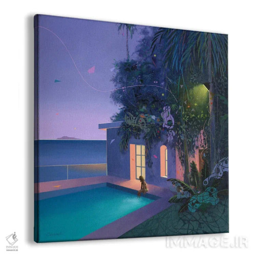 تابلو آرامش ۶ اثر بنیتو سالمرون - نمای پرسپکتیو محصول