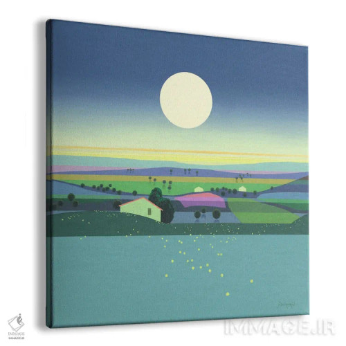 تابلو خورشید ۹ اثر بنیتو سالمرون - نمای پرسپکتیو محصول