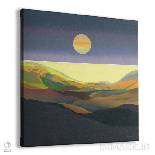 تابلو خورشید ۲ اثر بنیتو سالمرون - نمای پرسپکتیو محصول