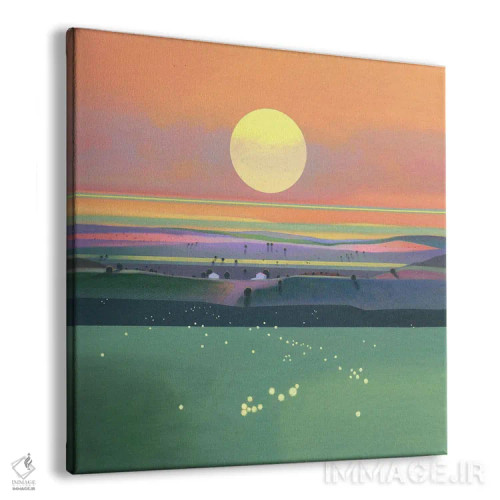 تابلو خورشید ۱۰ اثر بنیتو سالمرون - نمای پرسپکتیو محصول