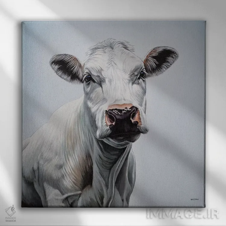 تابلو بلانش (اسم خاص) اثر کلارا باستین - نمای روبهرو روی دیوار