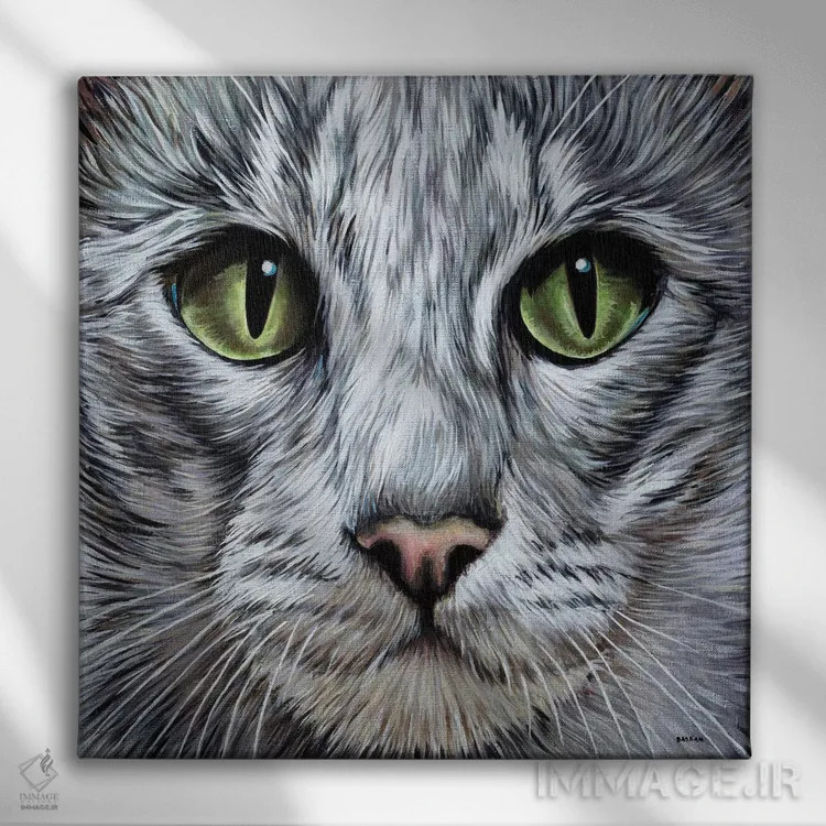 تابلو مایلو (اسم خاص) اثر کلارا باستین - نمای روبهرو روی دیوار