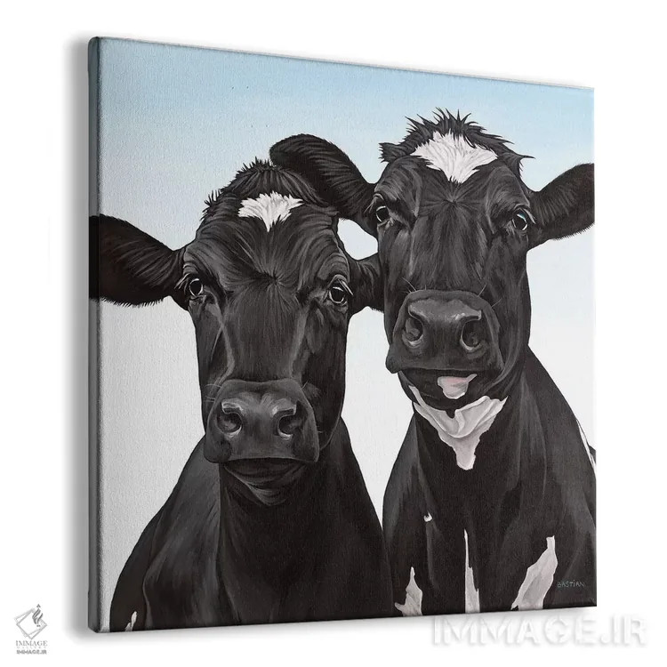 تابلو خواهران اثر کلارا باستین - نمای پرسپکتیو محصول