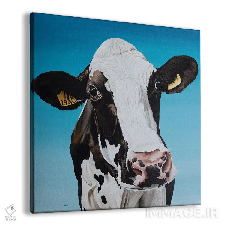 تابلو گاو ۲۹۴۰ اثر کلارا باستین - نمای پرسپکتیو محصول