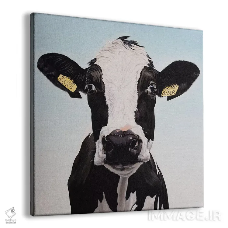 تابلو گاو 6069 اثر کلارا باستین - نمای پرسپکتیو محصول