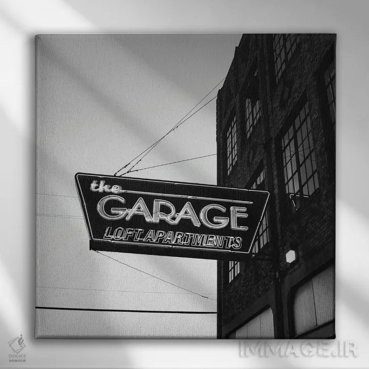 تابلو مرکز شهر اوکلاهما سیتی ۲ اثر بثانی یانگ - نمای روبهرو روی دیوار