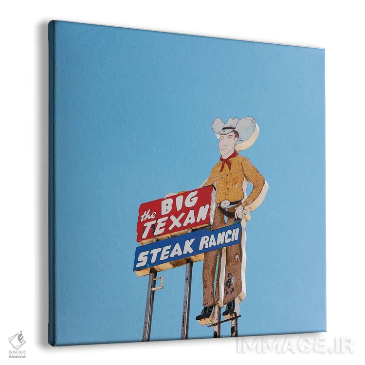 تابلو تکزاسی بزرگ اثر بثانی یانگ - نمای پرسپکتیو محصول