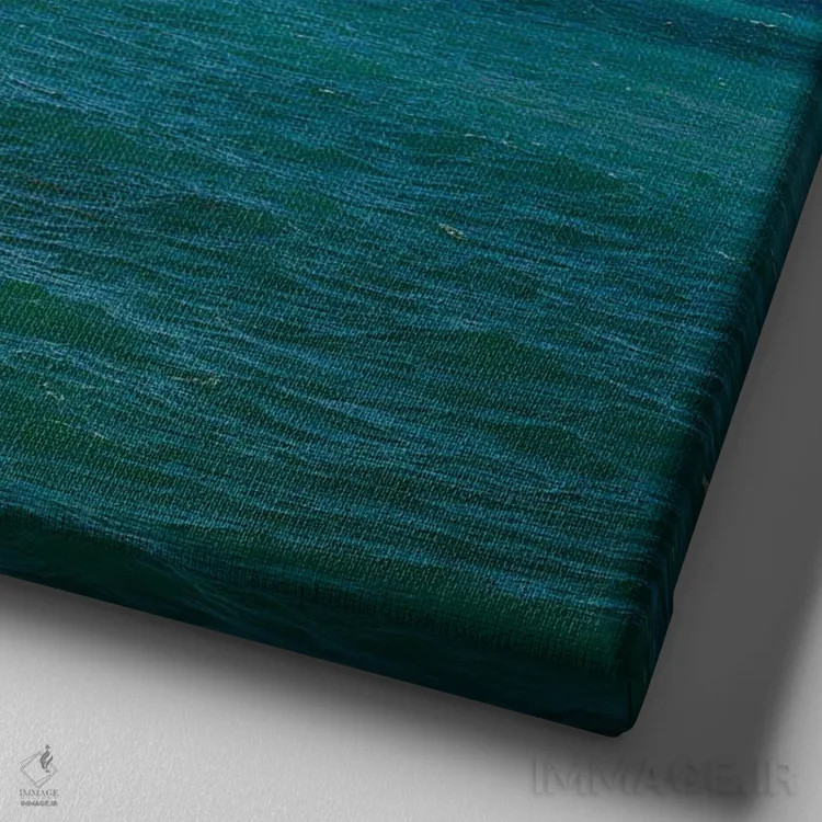 تابلو نیس فرانسه شماره بیست و چهار روی فیلم اثر بثانی یانگ - نمای نزدیک بافت بوم