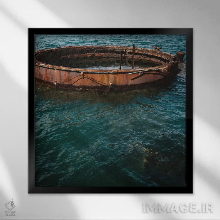 تابلو پرل هاربر ۲ اثر بثانی یانگ - نمای قابدار مشکی