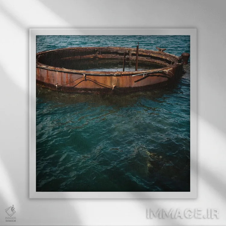 تابلو پرل هاربر ۲ اثر بثانی یانگ - نمای قابدار سفید