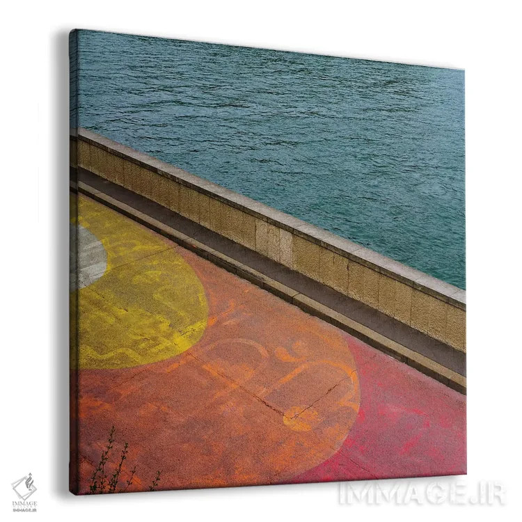 تابلو رود سن ۳ اثر بثانی یانگ - نمای پرسپکتیو محصول